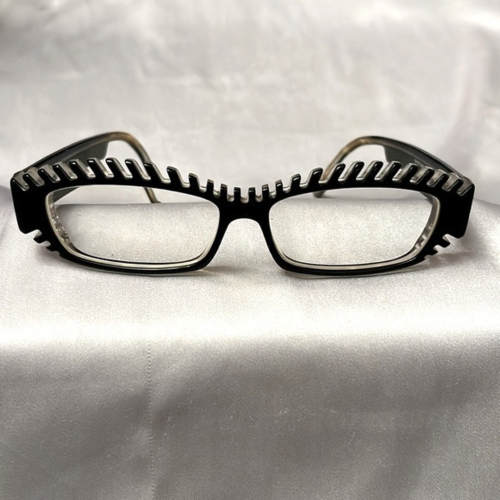 Designer Grotesque Eyeglasses Dark Green